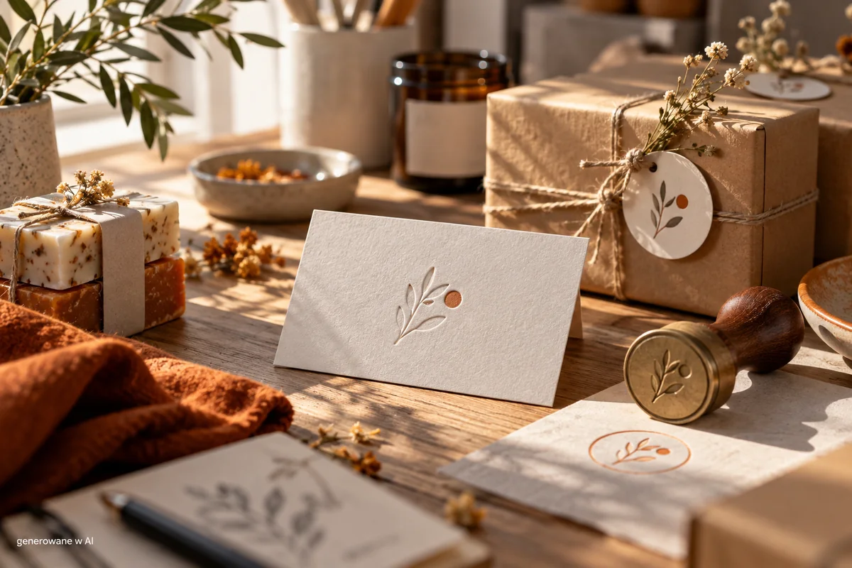 Branding dla małej firmy - kiedy warto inwestować w logo? - ilustracja AI