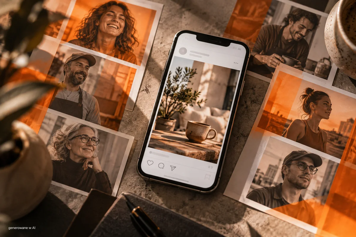 Meta Ads dla małej firmy - kiedy Facebook i Instagram Ads się opłacają? - ilustracja AI