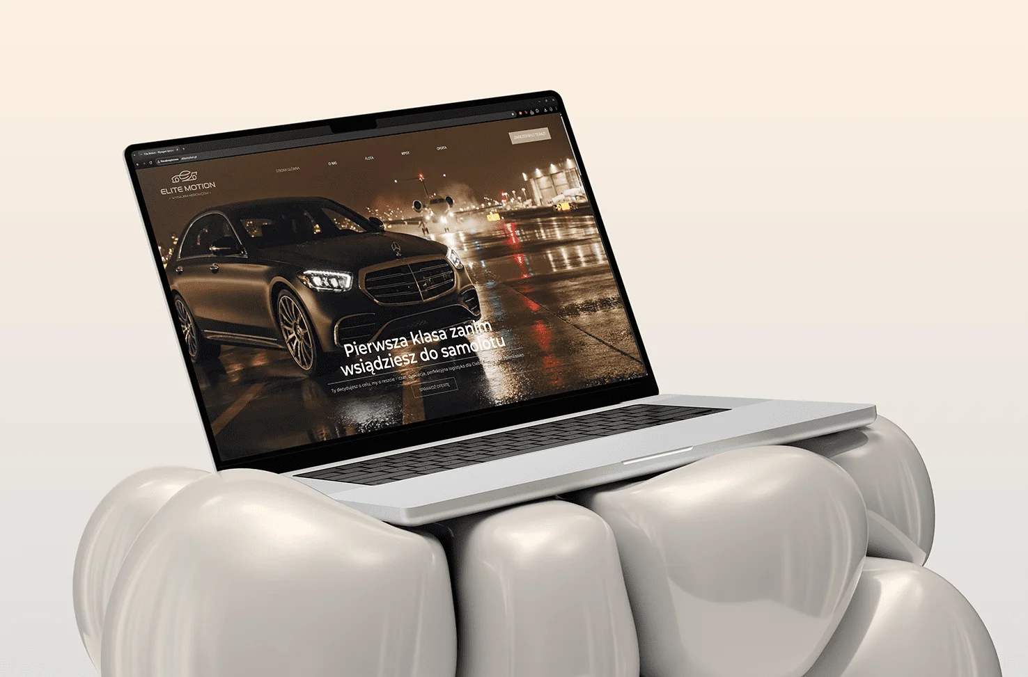 EliteMotion - strona internetowa, prezentacja 1