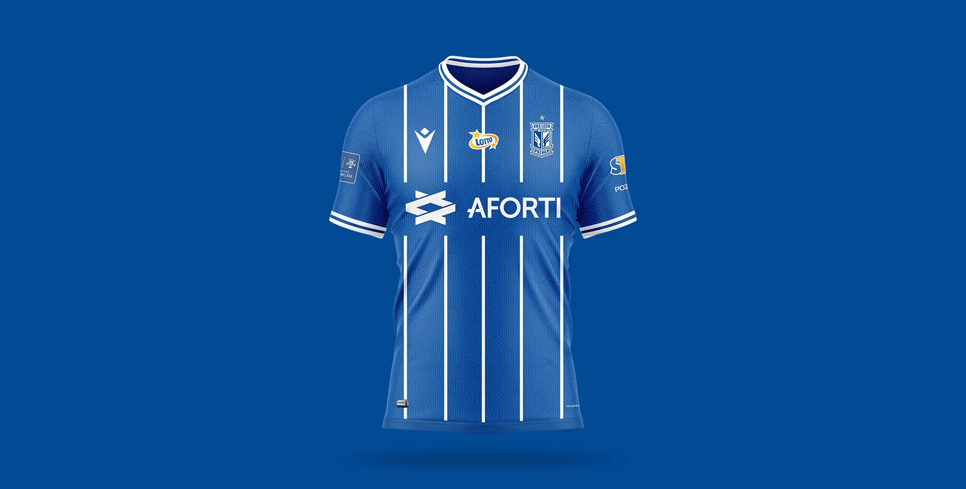 Lech Poznań - projekt strojów piłkarskich, prezentacja 2
