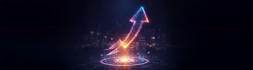 Wzrost przedstawiony przez strzałkę