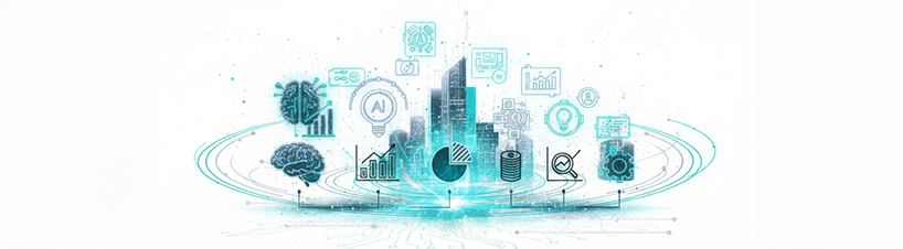 Miasto z technologią i danymi