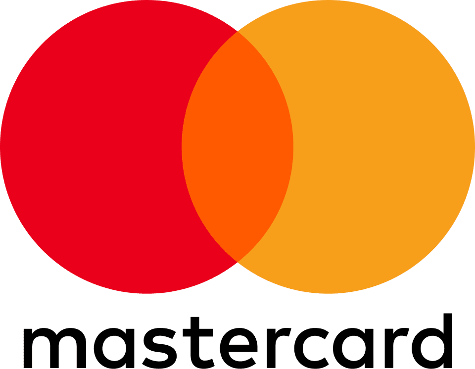 Logo Mastercard z okręgami kolorowymi