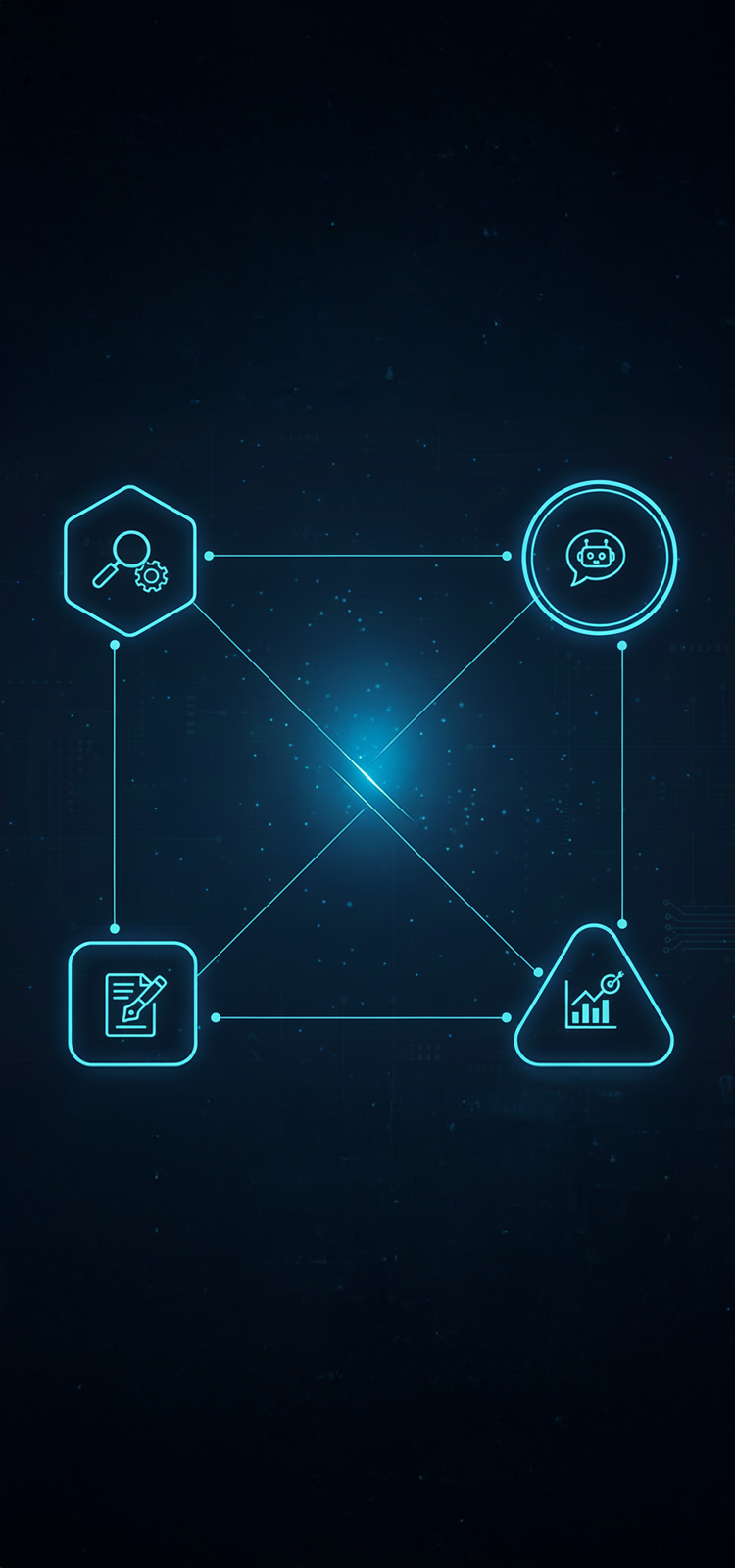 Ikony technologii i analizy danych
