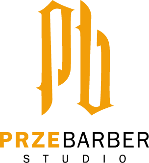 Logo studia barberskiego PrzeBarber