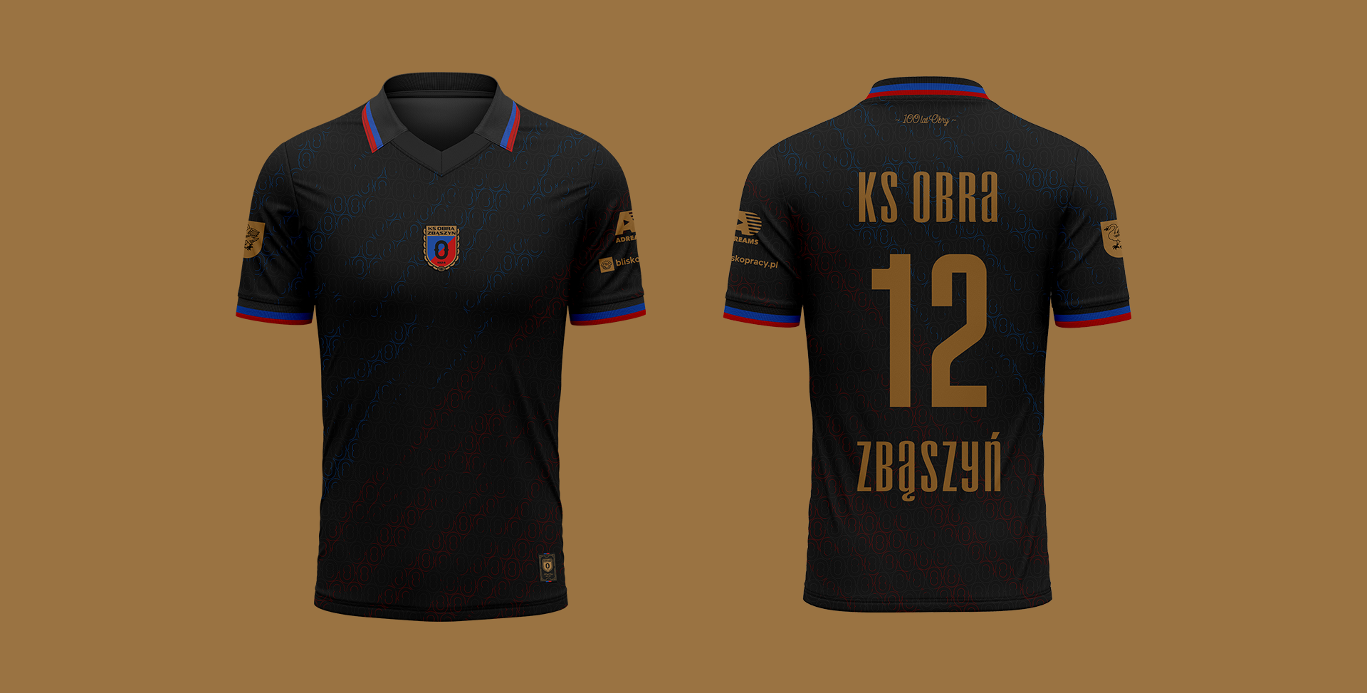 Czarna koszulka z numerem 12