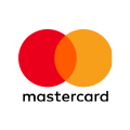 Logo Mastercard w kolorach czerwonym i żółtym