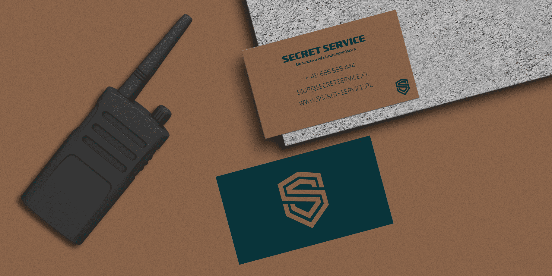 Usługi tajne, karta wizytowa, radio